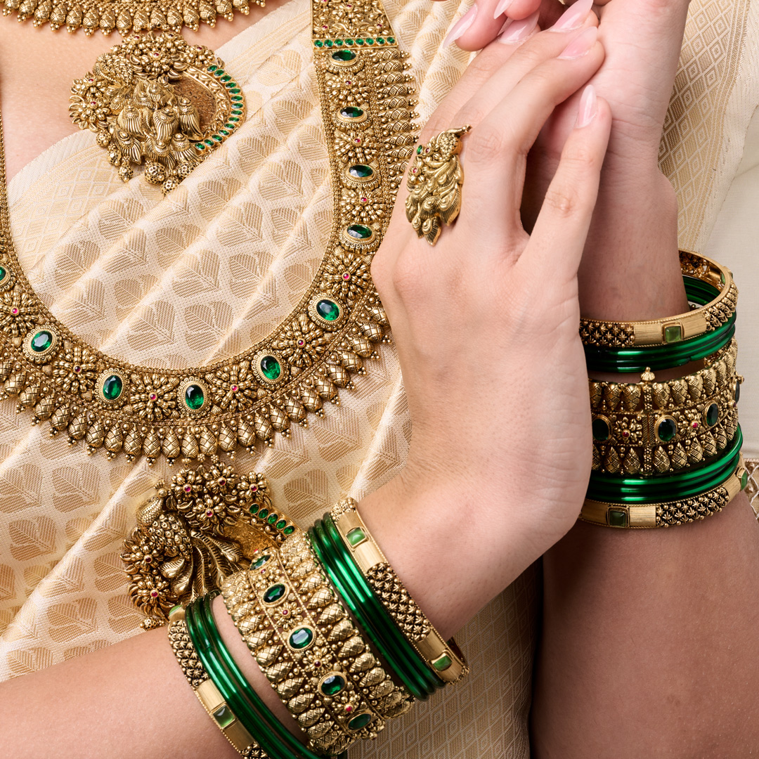 Traditional Kerala Bridal Jewellery Sets from Joyalukkas