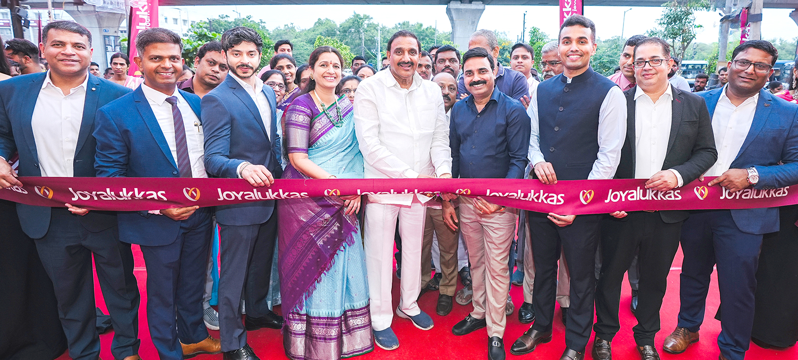 Joyalukkas Grand New Second Showroom Inaugurated In Kukatpally.